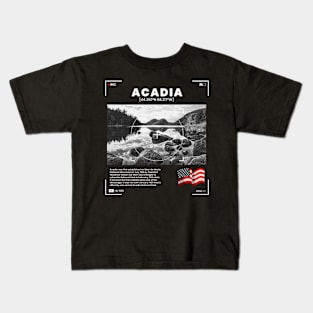 Acadia National Park Kids T-Shirt